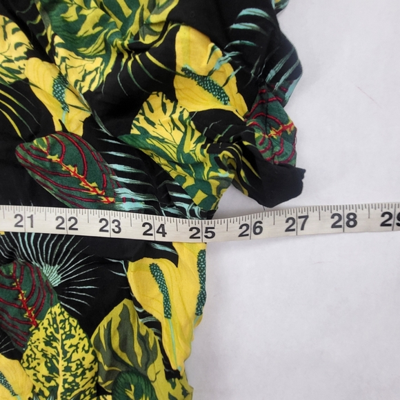 COOFANDY Men's Hawaiian Aloha Shirt Short Sleeve Button Down Floral Print XXL - Picture 8 of 8